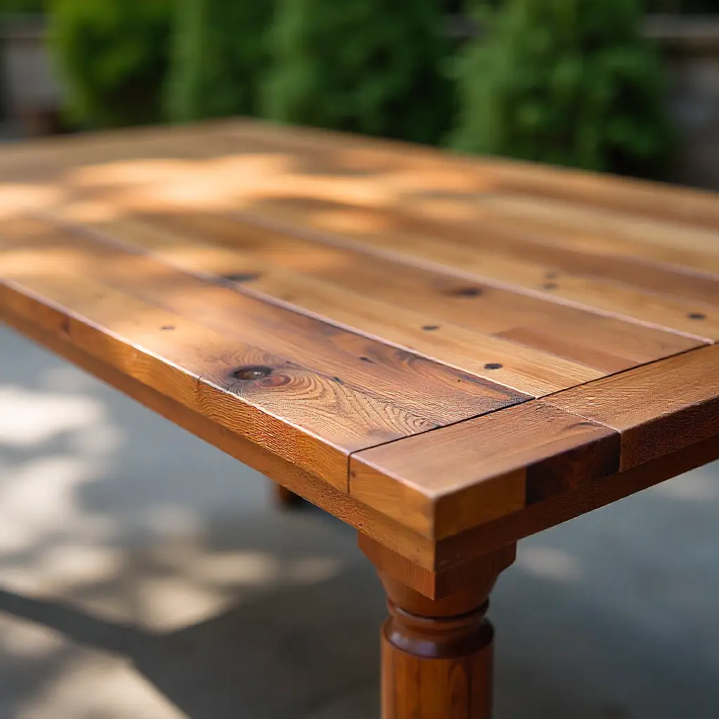 Patio table refinishing service